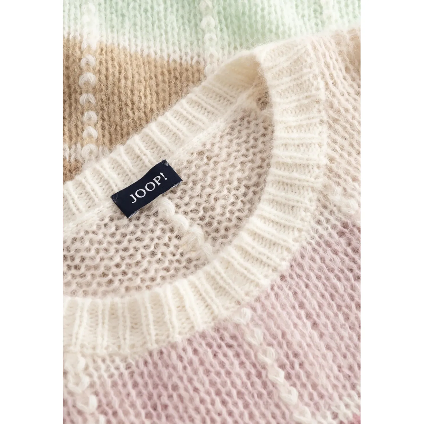 Pullover mit Blockstreifen