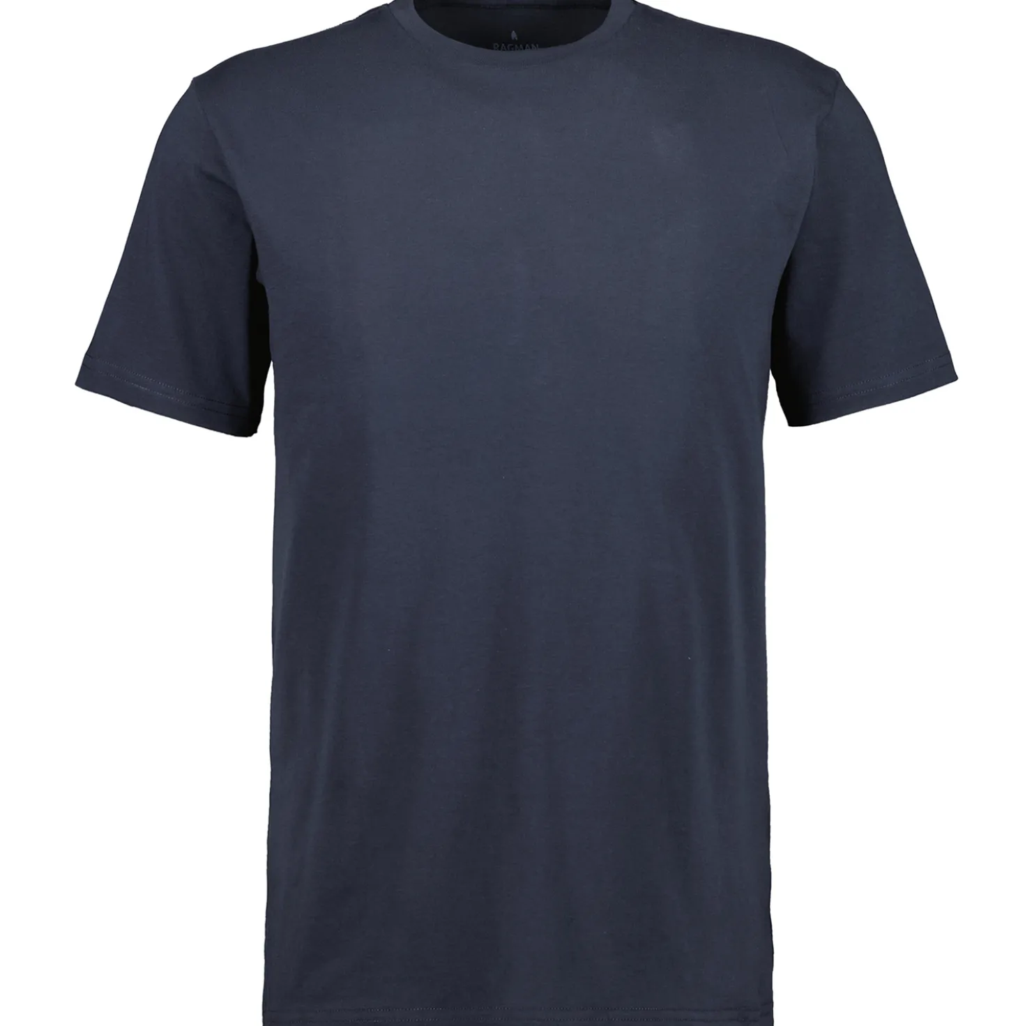 Ragman doppelpack - 2 t-shirts mit rundhals