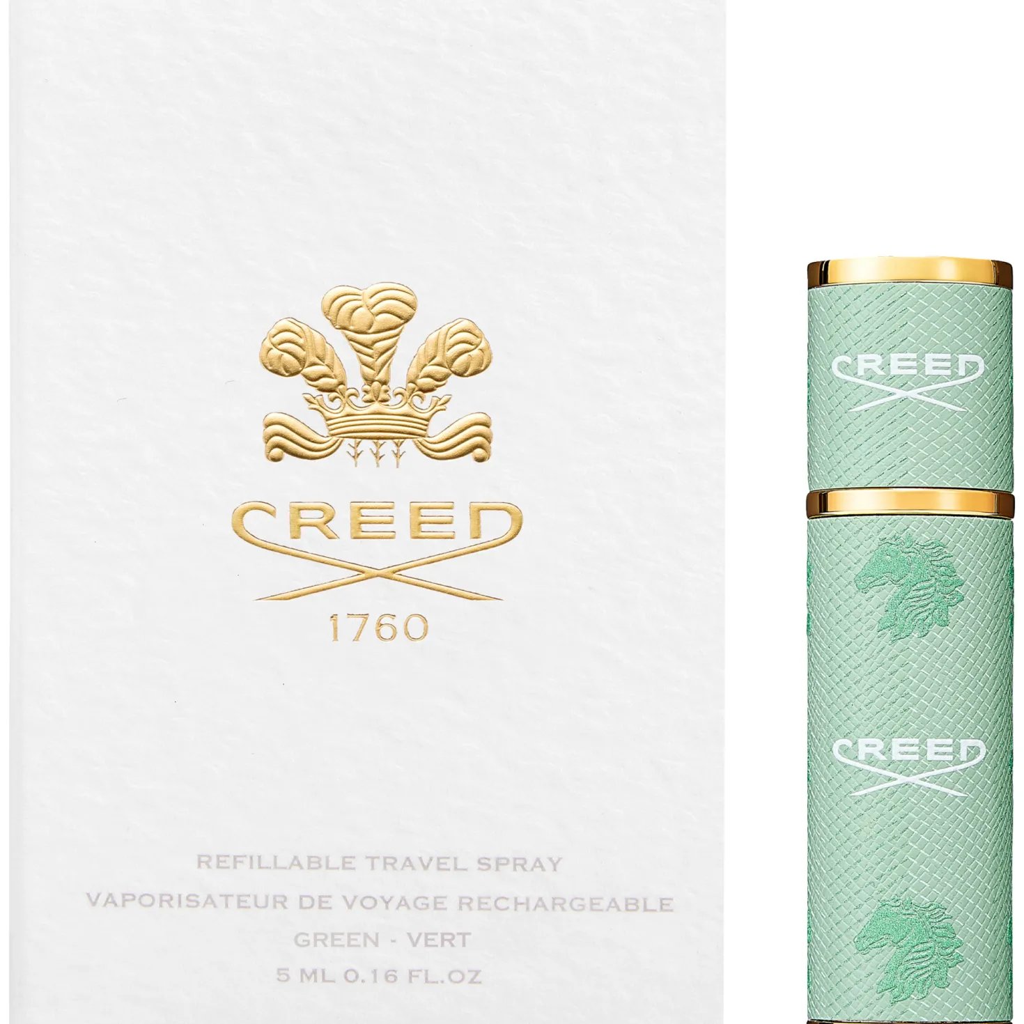 Refillable Travel Spray for 5ml Green