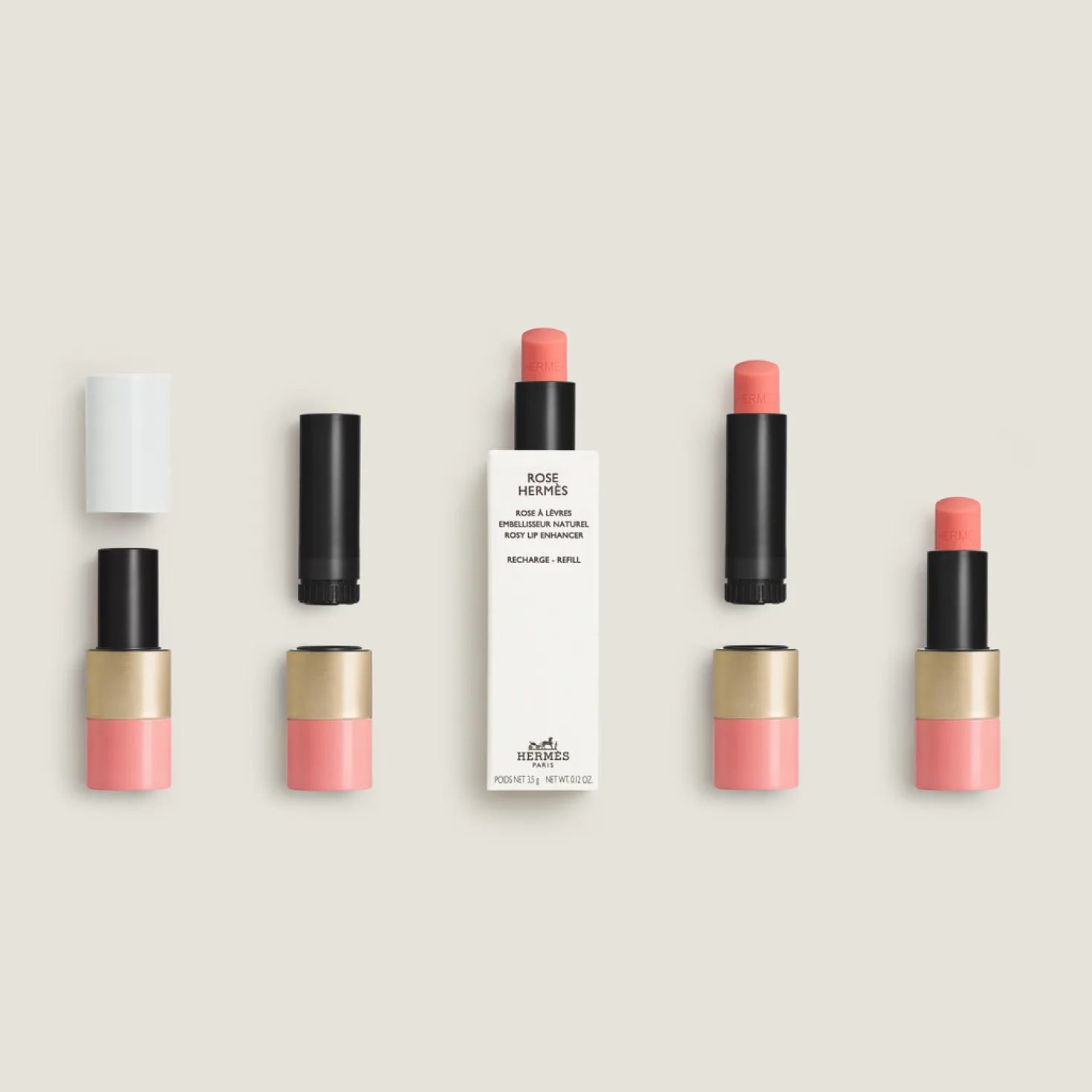 Rose Hermès, Nachfüllstift Rosy Lip Perfector, Rose Confetti