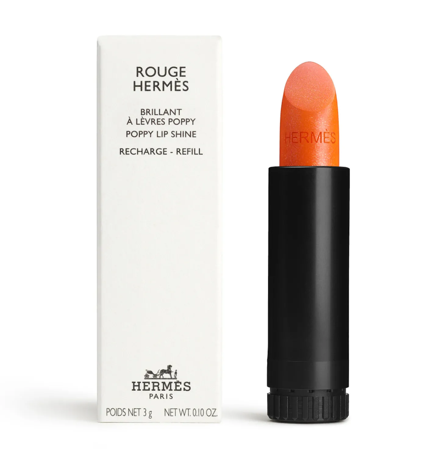 Rouge Hermès Poppy Lip Shine, Nachfüllstift