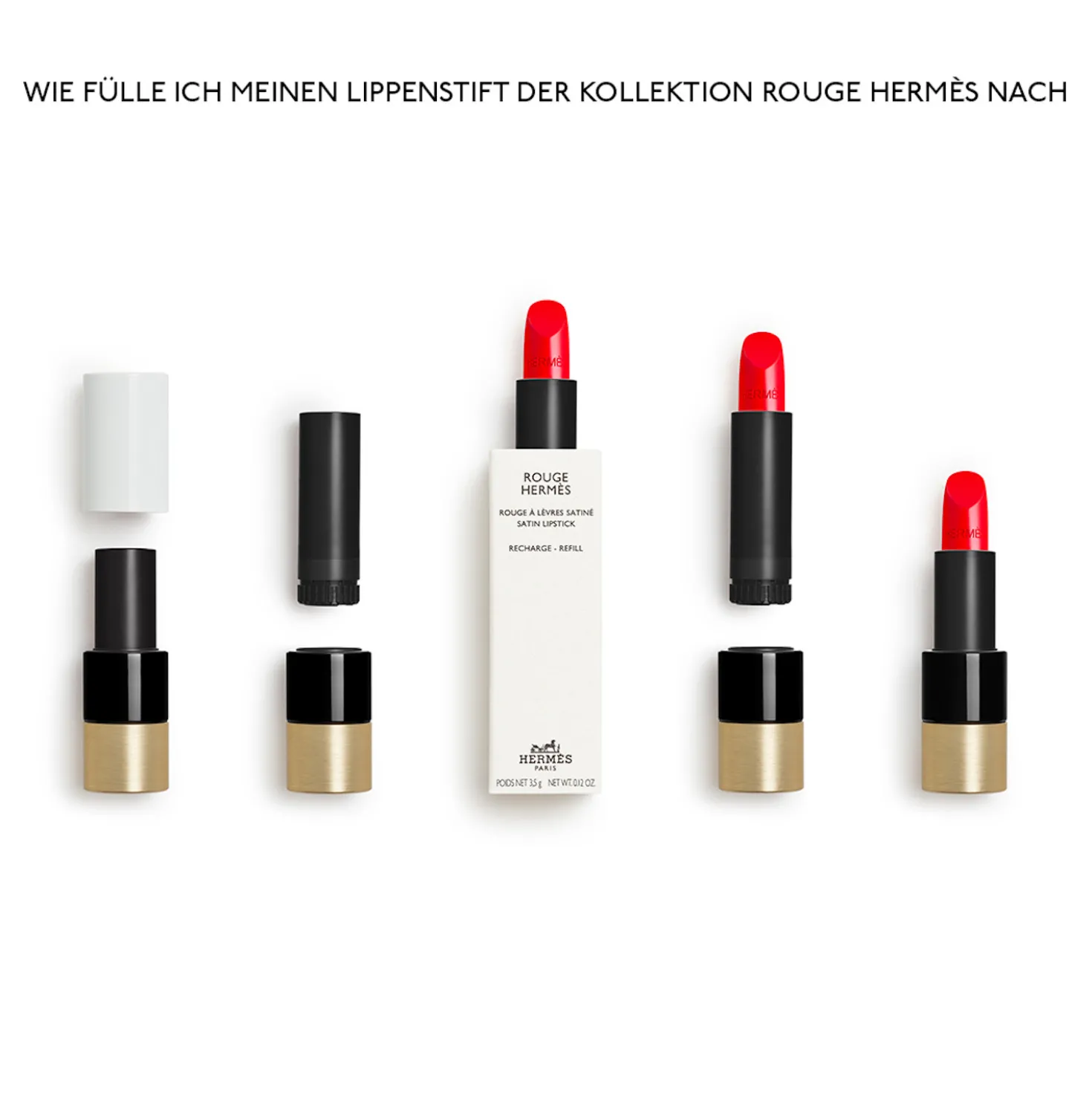 Rouge Hermès Satin, Nachfüllstift