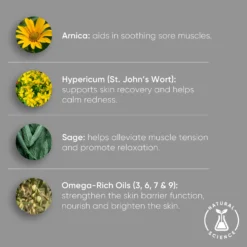 Sage Body Oil with Arnica & Hypericum