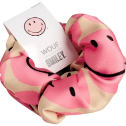 Scrunchie Smiley® Pink