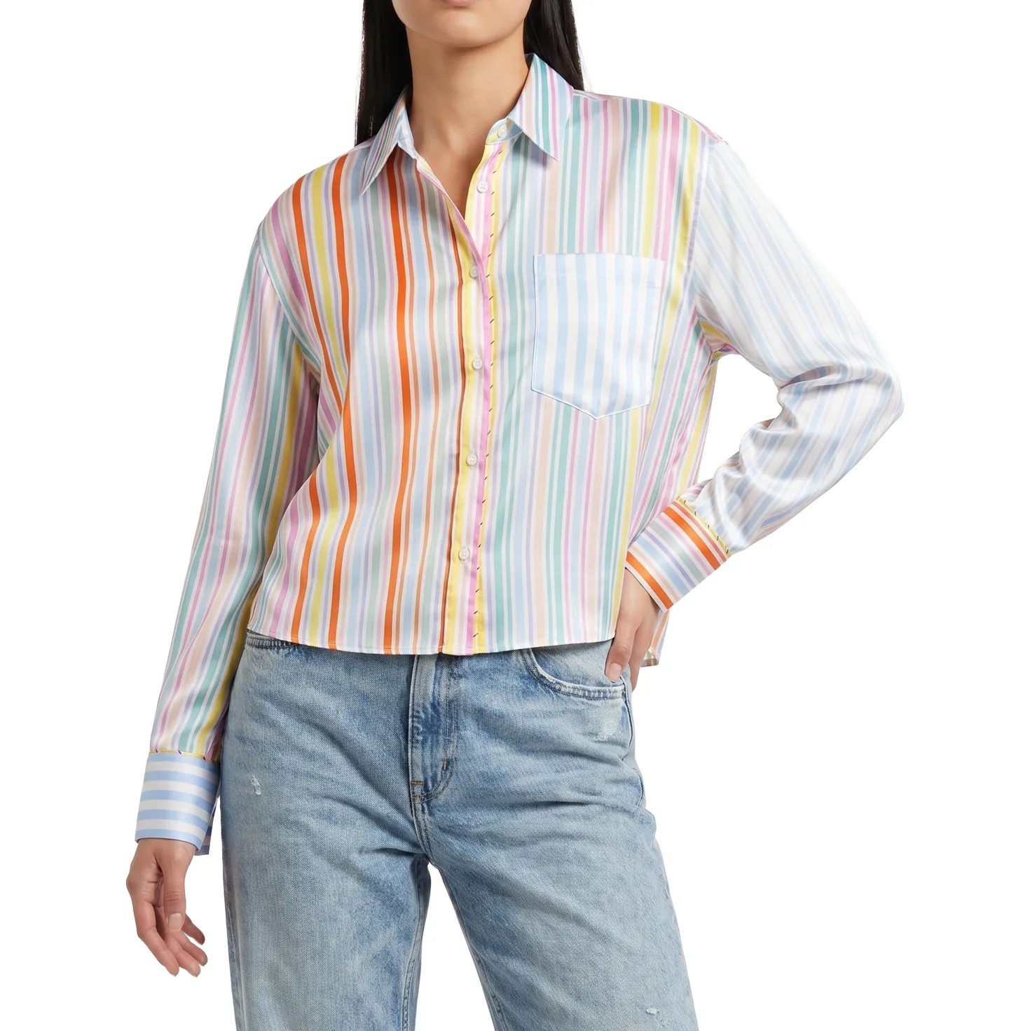 Seidenbluse