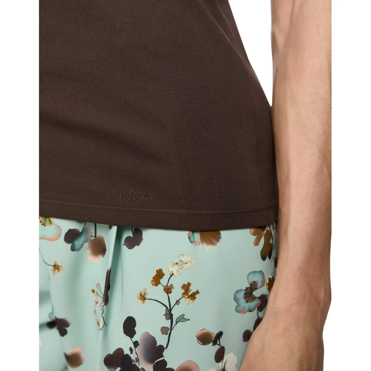 Shirt aus baumwollstretch