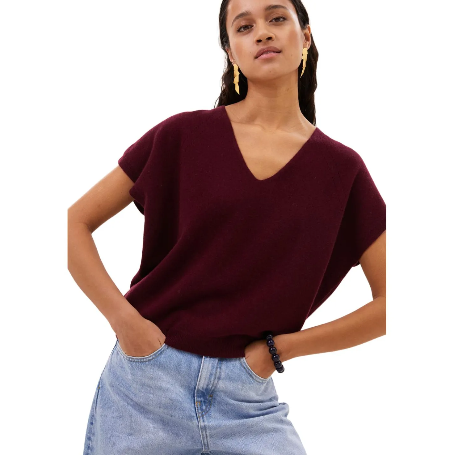 Sil v-neck pullover