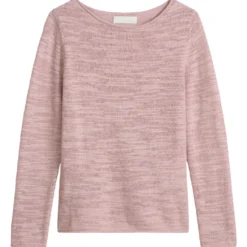 Slub-pullover slim