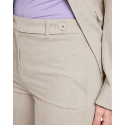 Stoffhose faid mit weitem bein