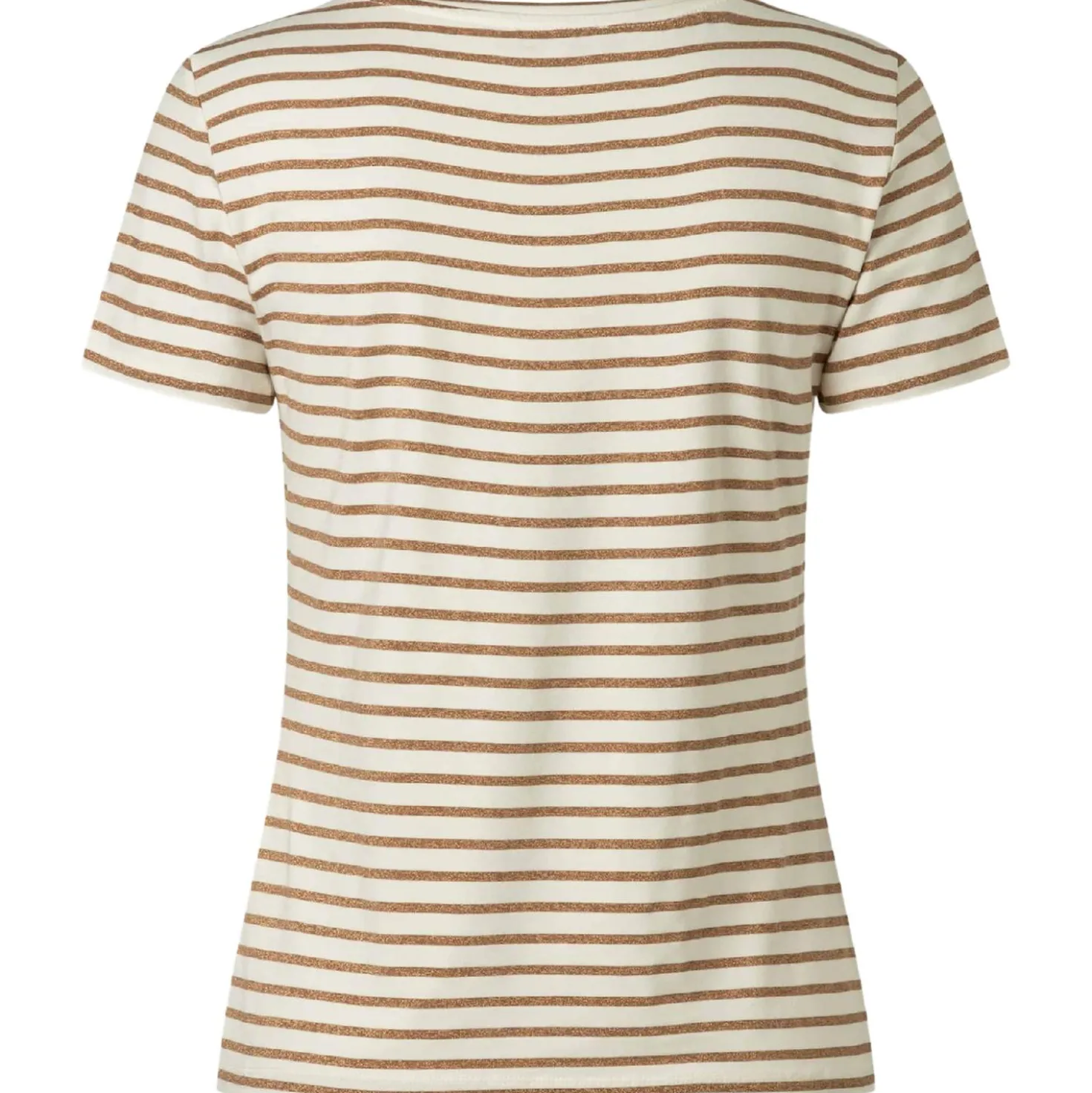 Streifenshirt mit glanzfaden