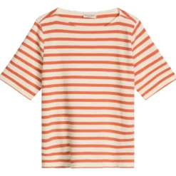 Streifen-t-shirt straight