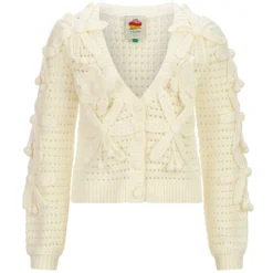Strickjacke Crochet Flowers