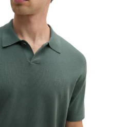 Strick-Poloshirt