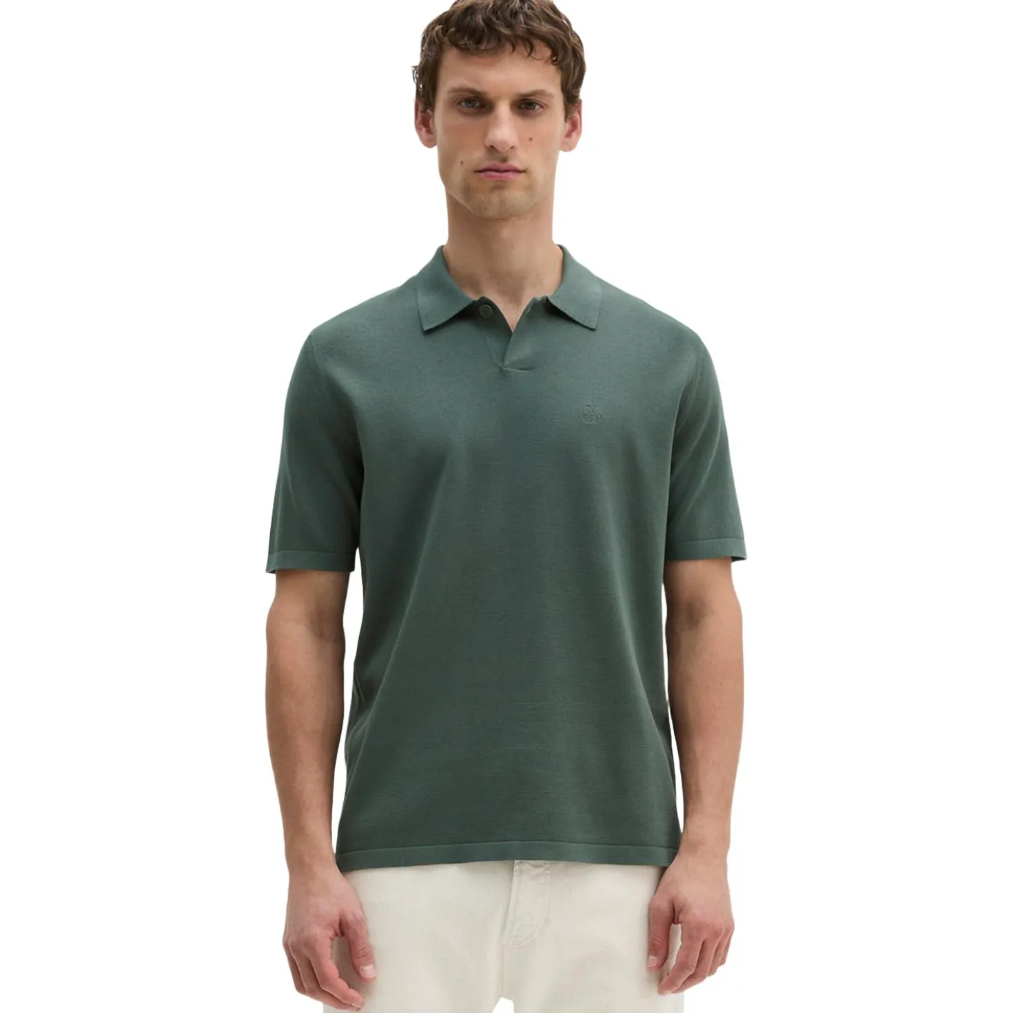Strick-Poloshirt