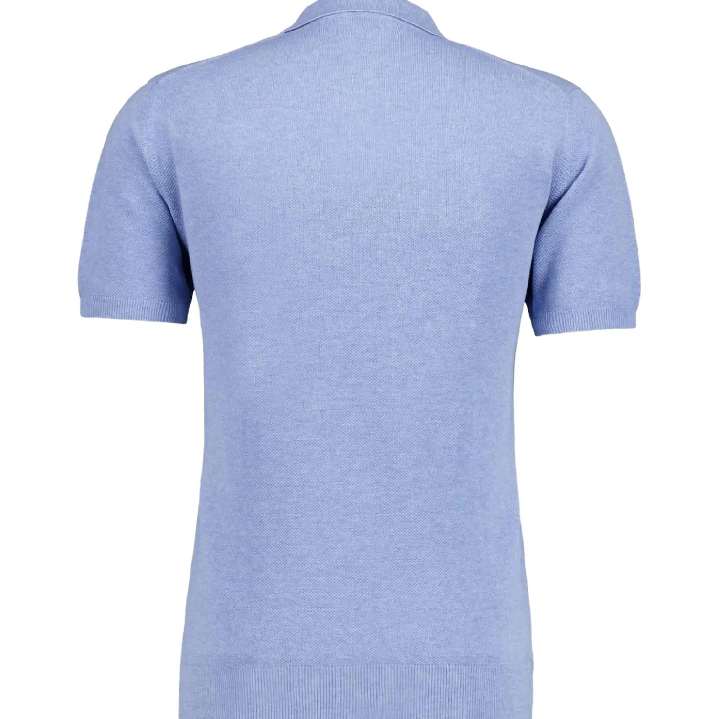 Strick-pullover kurzarm, resortkragen