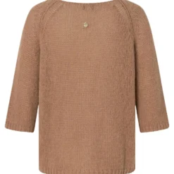 Strickpullover mit 3/4-Ärmeln