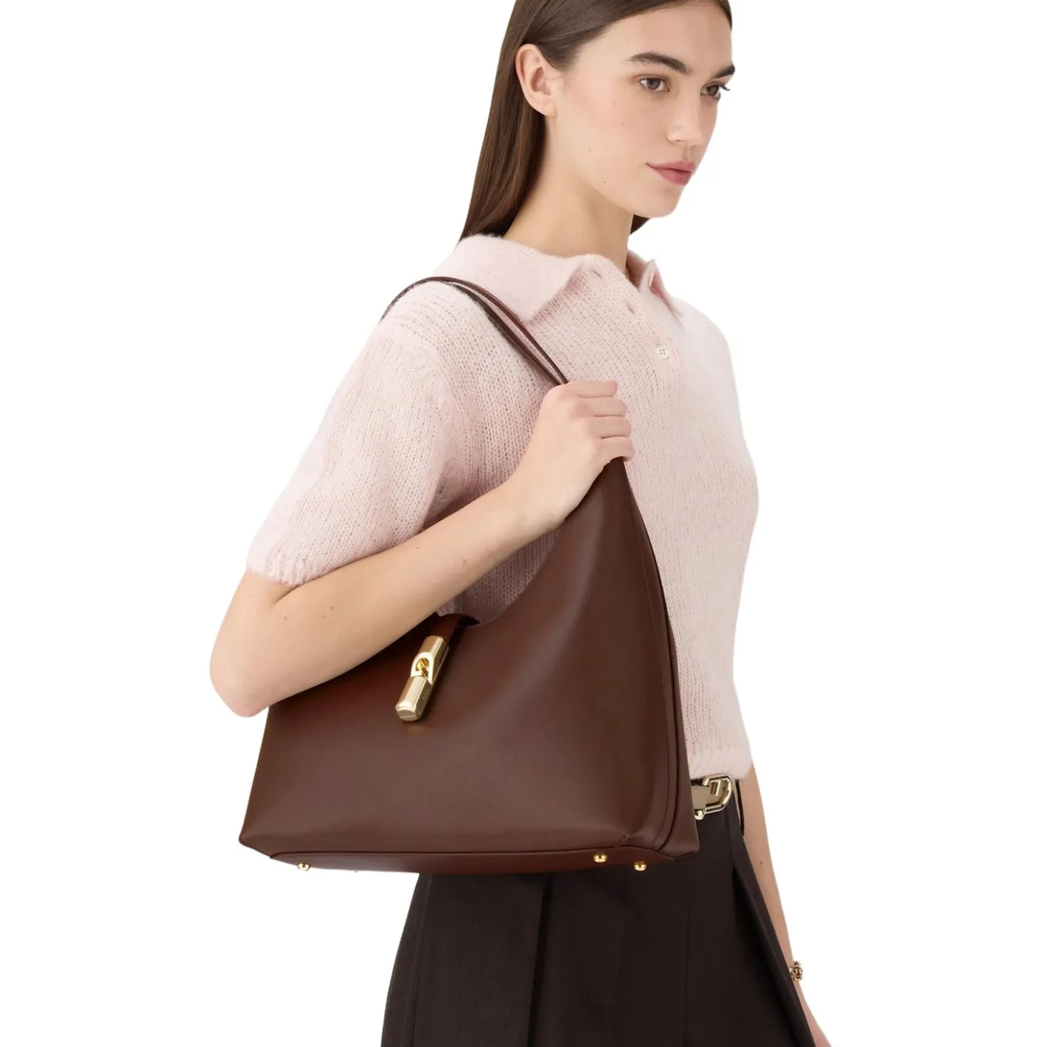 Tasche Goccia Schultertasche M