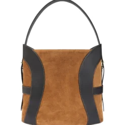 Taschen Deborah Suede Beuteltasche L