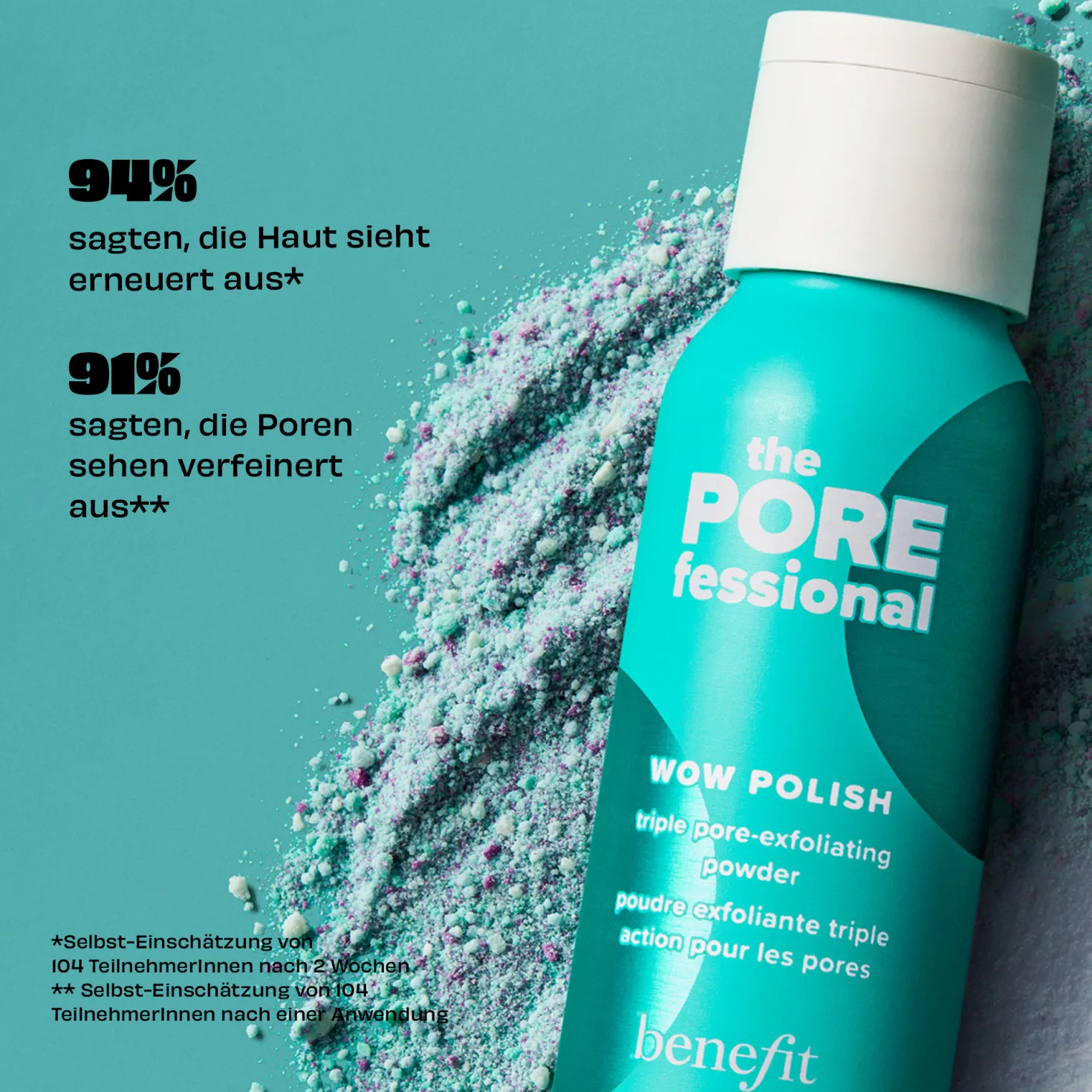 THE POREfessional WOW POLISH Peeling Puder mit Dreifachwirkung