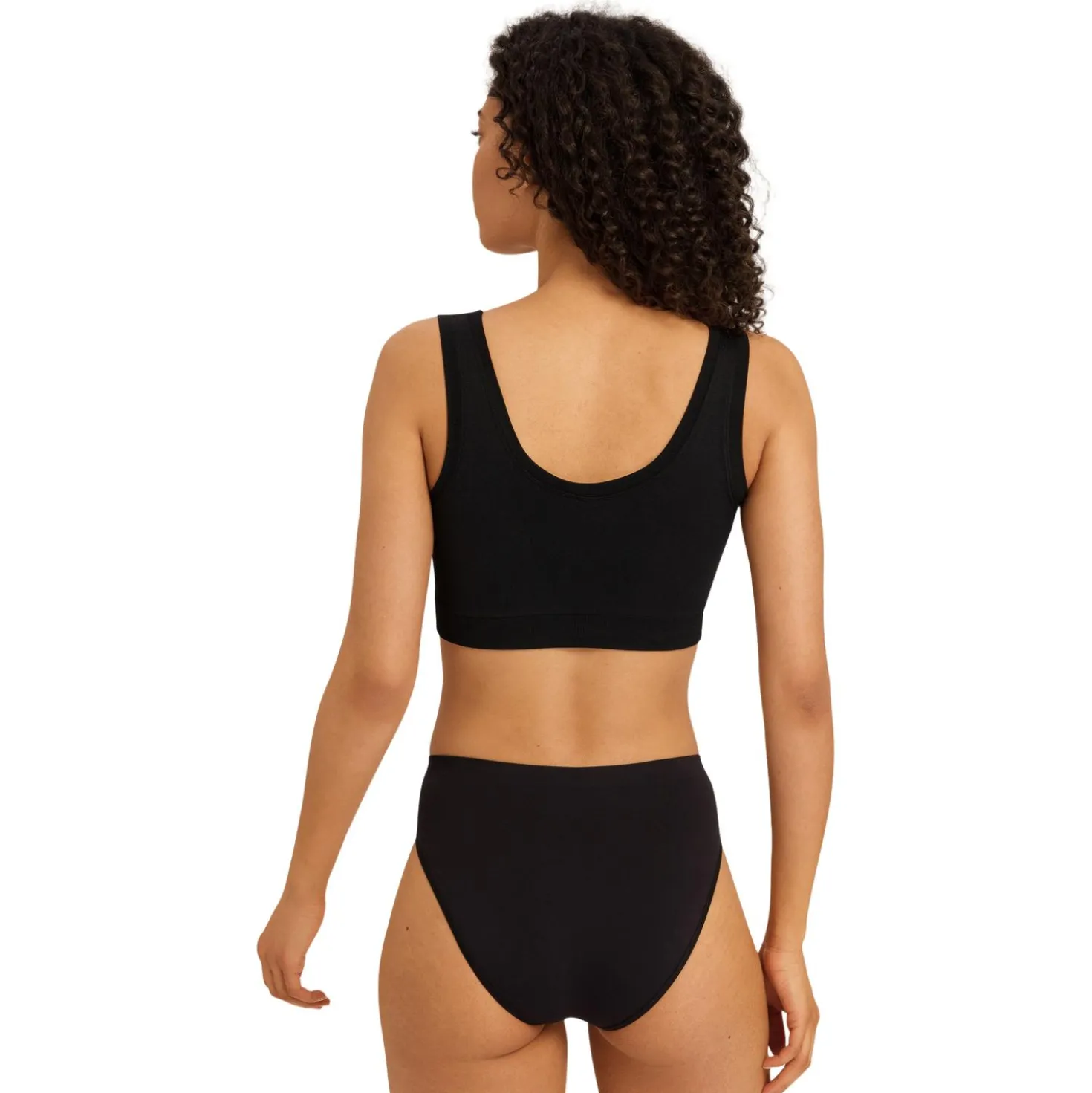 Touch Feeling Crop Top Padded