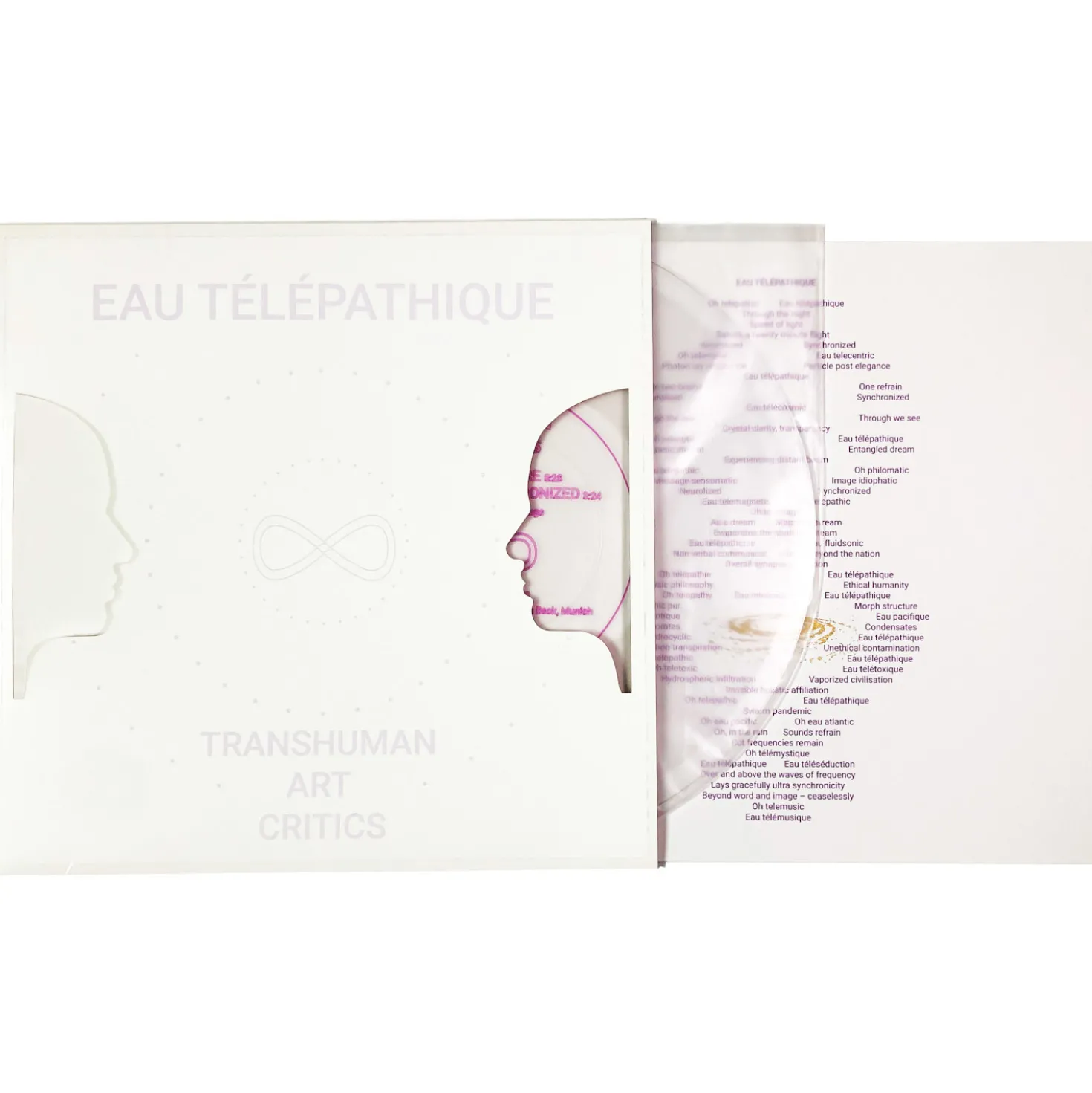 TRANSHUMAN ART CRITICS "EAU TÉLÉPATHIQUE" EP 12" / 33 RPM