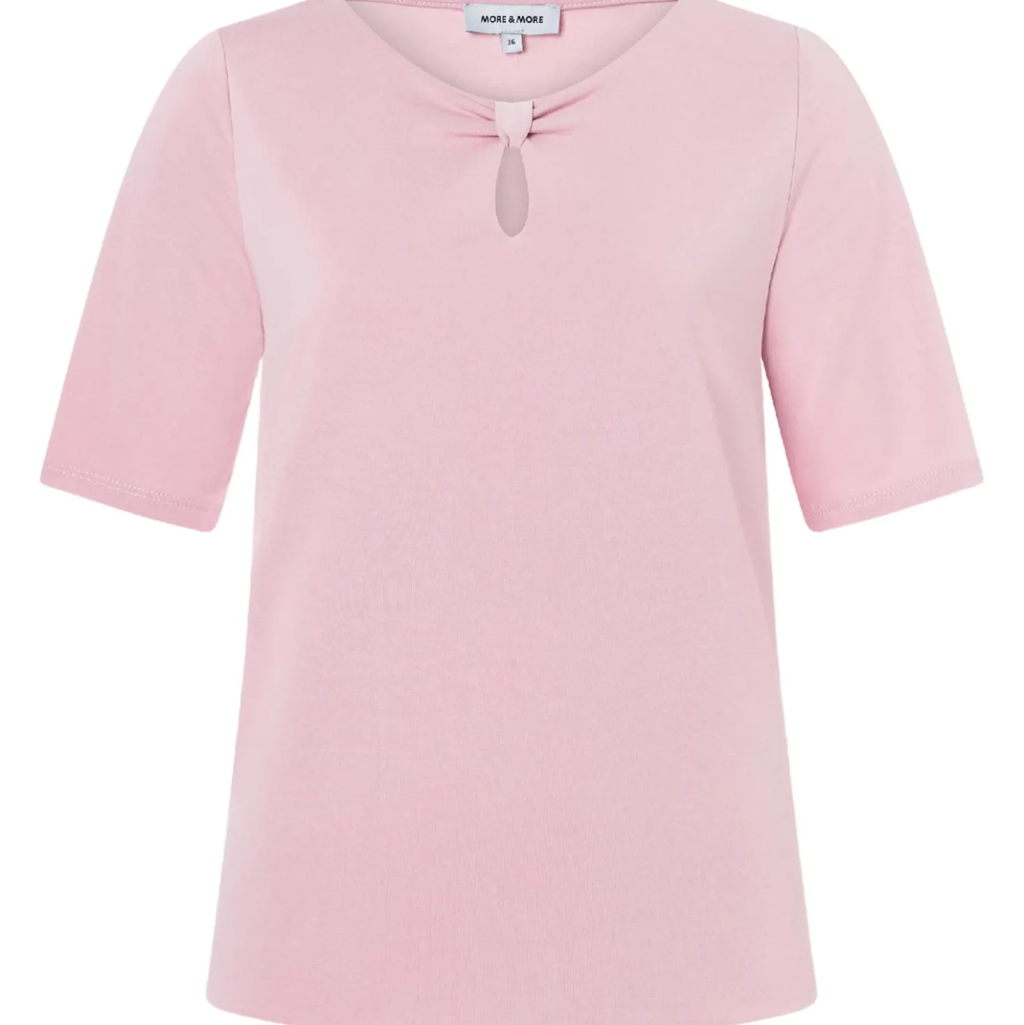 T-shirt mit knot-detail