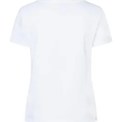 T-shirt mit perlenschriftzug