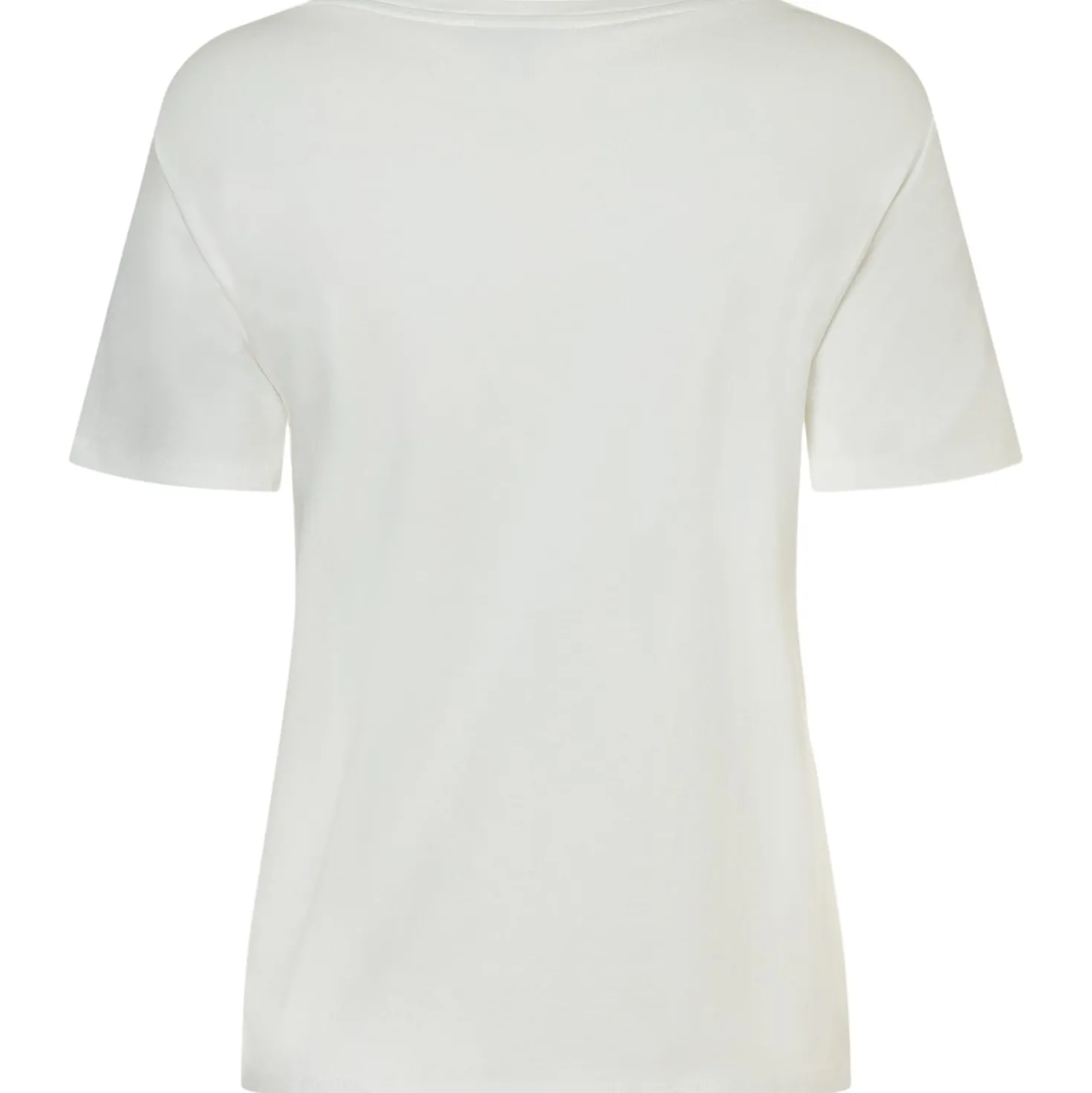 T-shirt mit stickerei auf der front