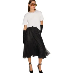 T-Shirt Thei mit Strass