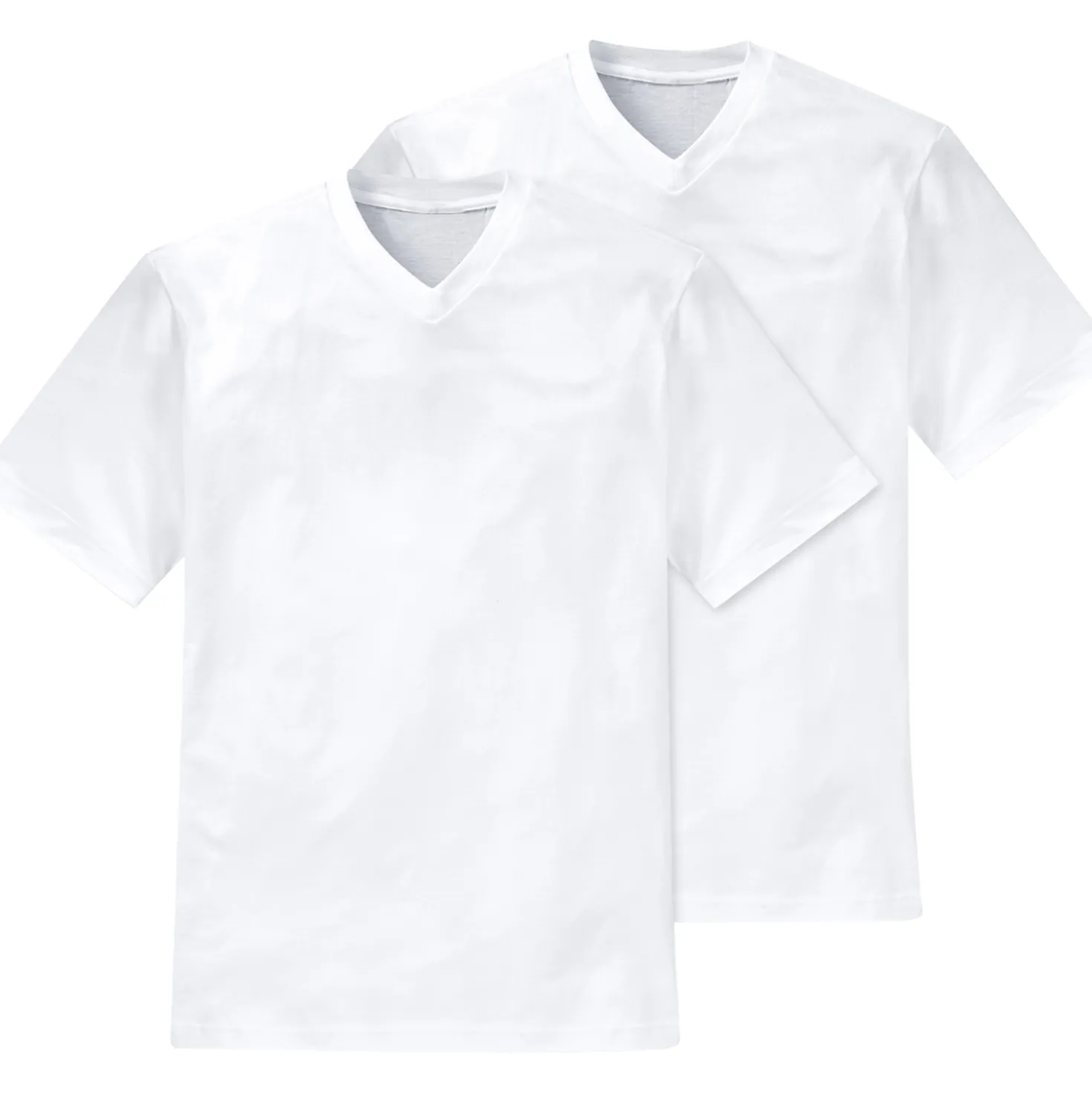 T-Shirt V-Ausschnitt 2er-Pack