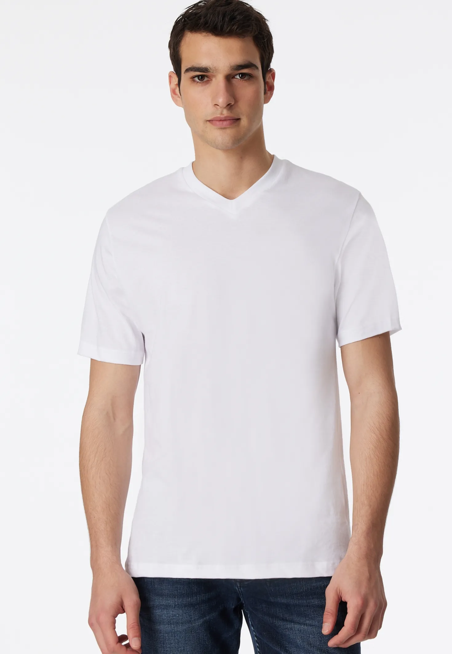 T-Shirt V-Ausschnitt 2er-Pack