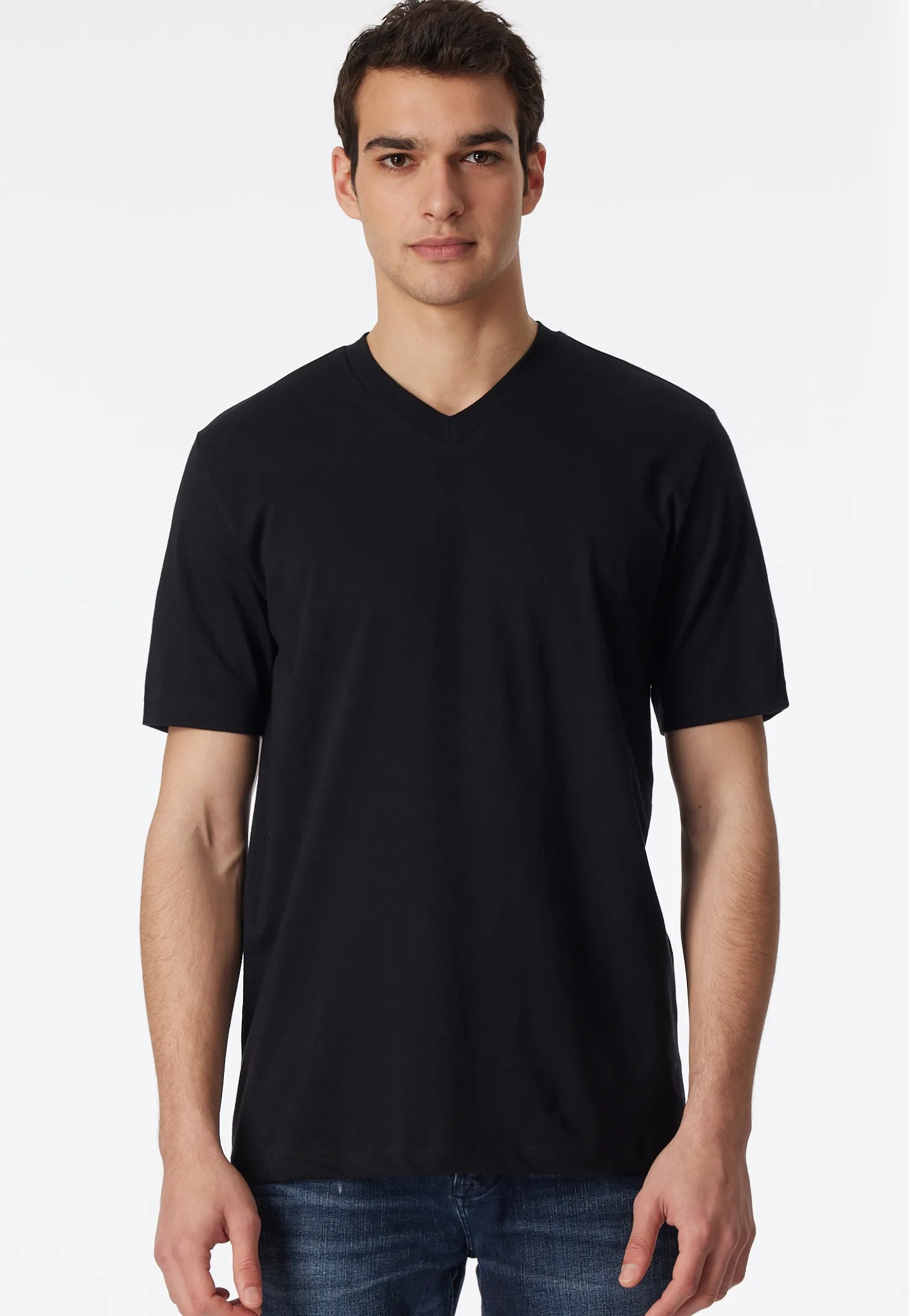 T-Shirt V-Ausschnitt 2er-Pack