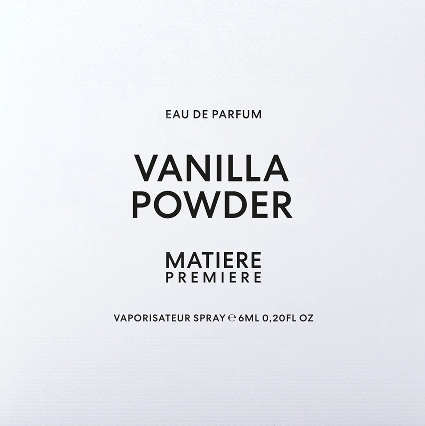 Vanilla Powder Eau de Parfum
