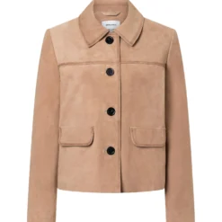 Velourslederjacke