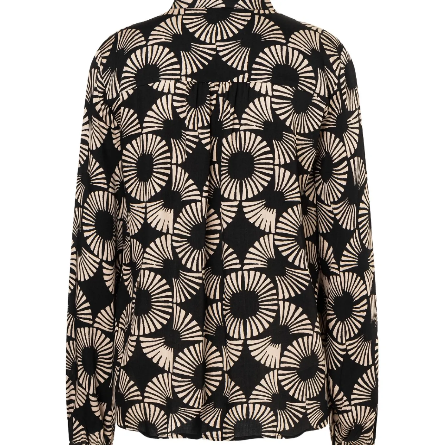 Viskosebluse mit print