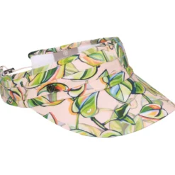 Visor mit Blättermuster