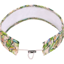 Visor mit Blättermuster