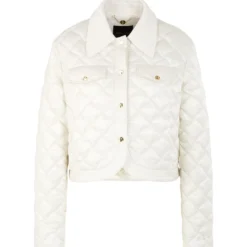 Wattierte jacke "rethink together"