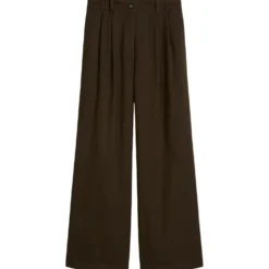 Weite bundfaltenhose