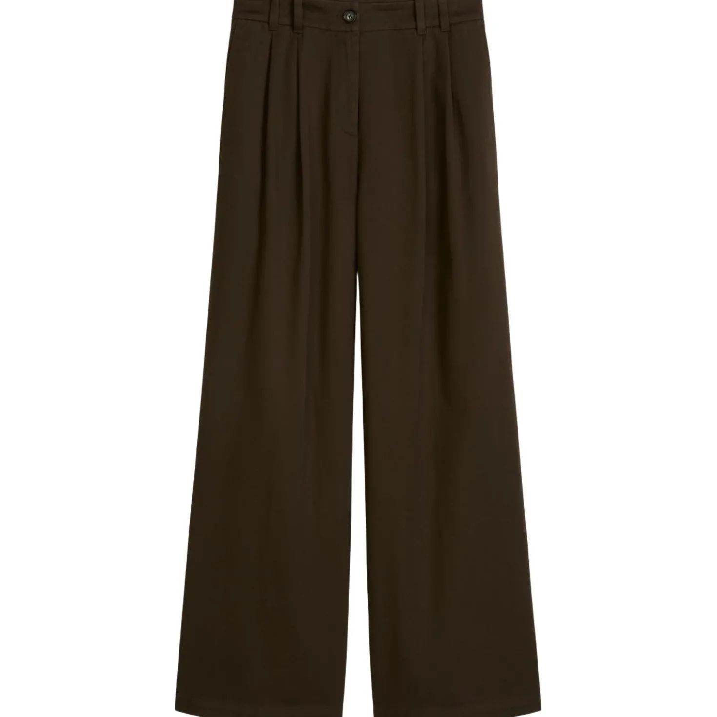 Weite bundfaltenhose